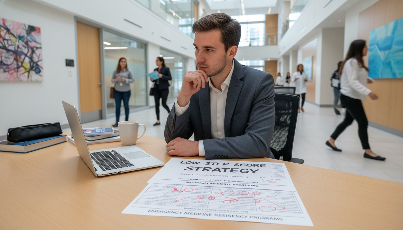 Effective Strategies for MD Graduates Facing Low Step Scores in EM-IM