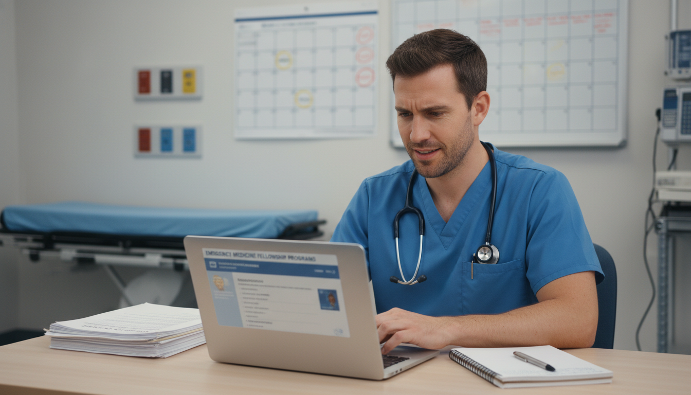 Essential Guide for MD Graduates: Preparing for Emergency Medicine Fellowships