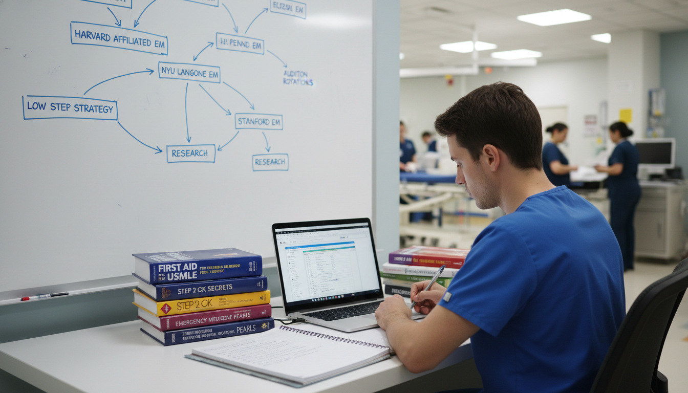 Essential Strategies for MD Graduates with Low Step Scores in EM Residency