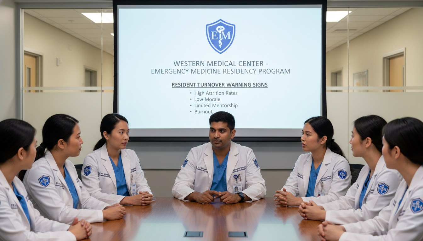 Emergency medicine residents panel speaking with applicants about program culture Emergency medicine residents panel speaking with applicants about program culture - MD graduate residency for Resident Turnov