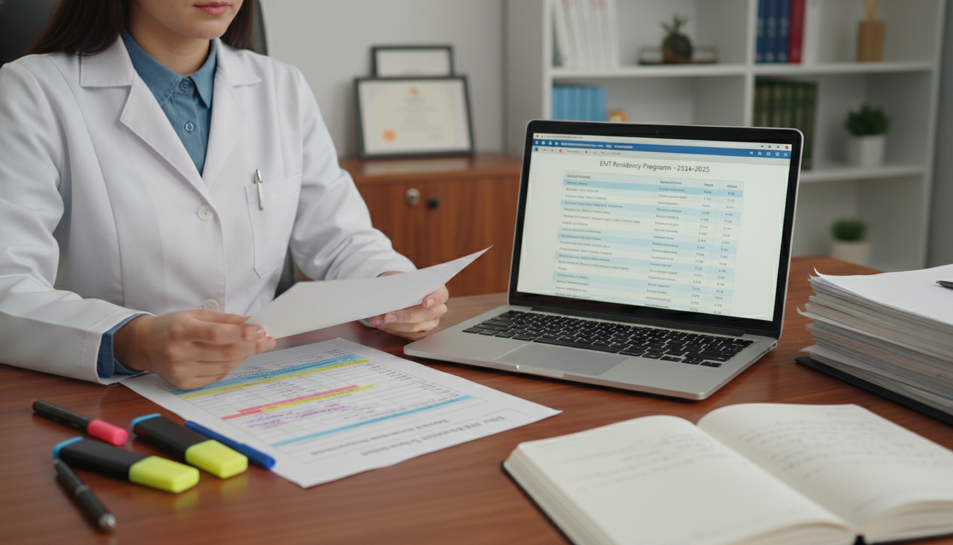 ENT residency applicant self-assessing competitiveness - MD graduate residency for Program Selection Strategy for MD Graduate