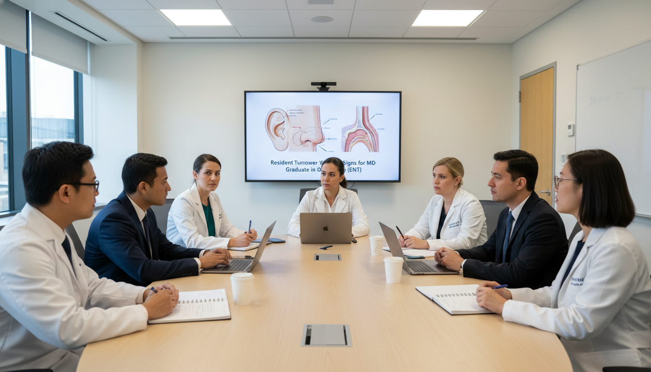 Identifying Resident Turnover Warning Signs for ENT Residency Success