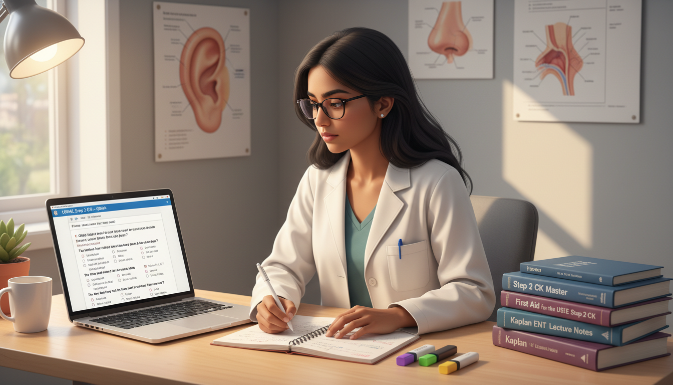 Medical graduate using digital question bank for USMLE Step 2 CK study Medical graduate using digital question bank for USMLE Step 2 CK study - MD graduate residency for USMLE Step 2 CK Preparatio