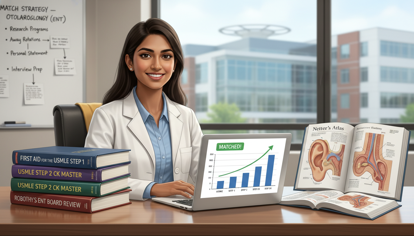 Step Score Strategy for MD Graduates in Otolaryngology Residency