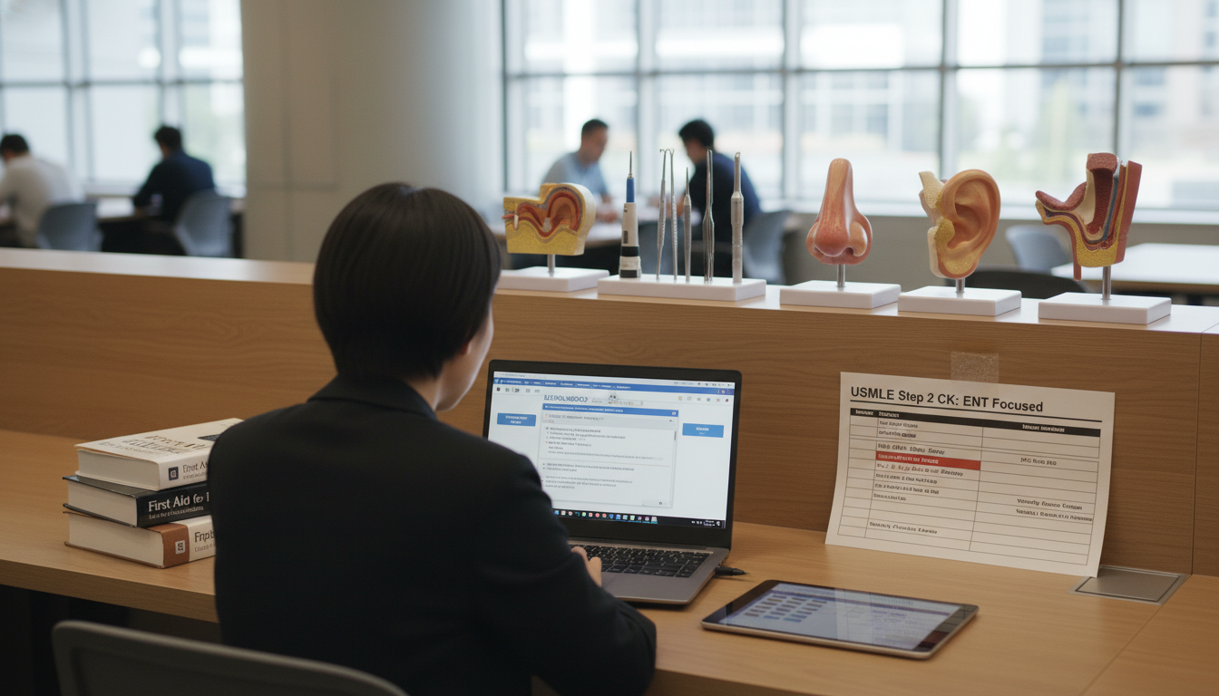 MD graduate optimizing Step 2 CK study plan for ENT match - MD graduate residency for Step Score Strategy for MD Graduate in