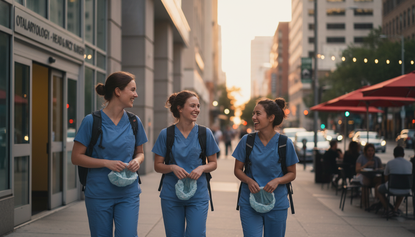 ENT residents transitioning from OR to personal time ENT residents transitioning from OR to personal time - MD graduate residency for Work-Life Balance Assessment for MD Graduate