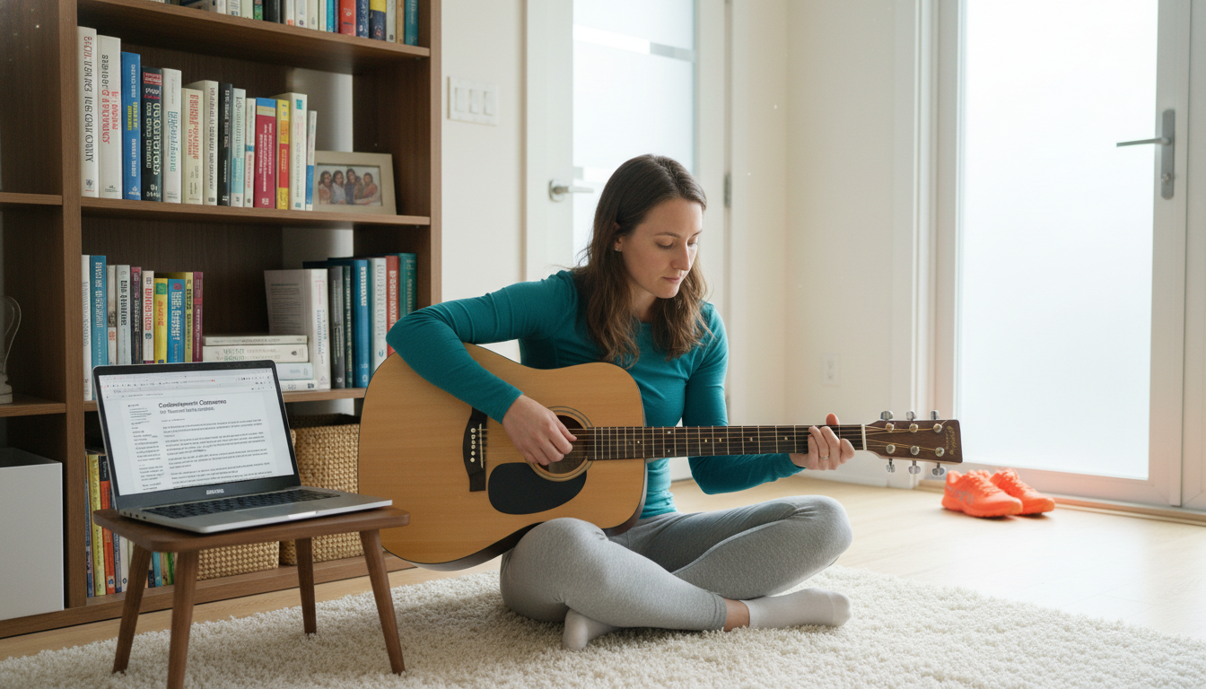 ENT resident engaging in self-care and hobbies ENT resident engaging in self-care and hobbies - MD graduate residency for Work-Life Balance Assessment for MD Graduate in Ot
