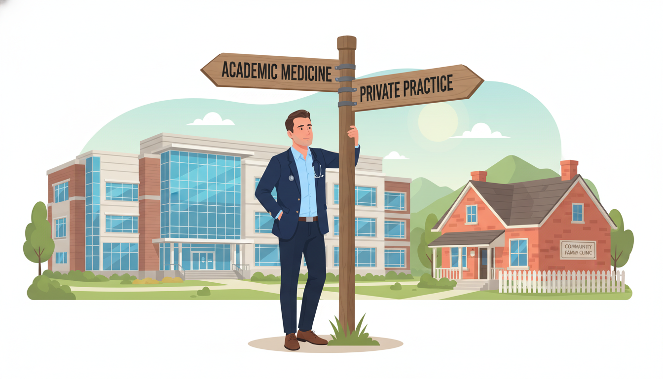 Academic vs Private Practice: A Guide for Family Medicine MD Graduates