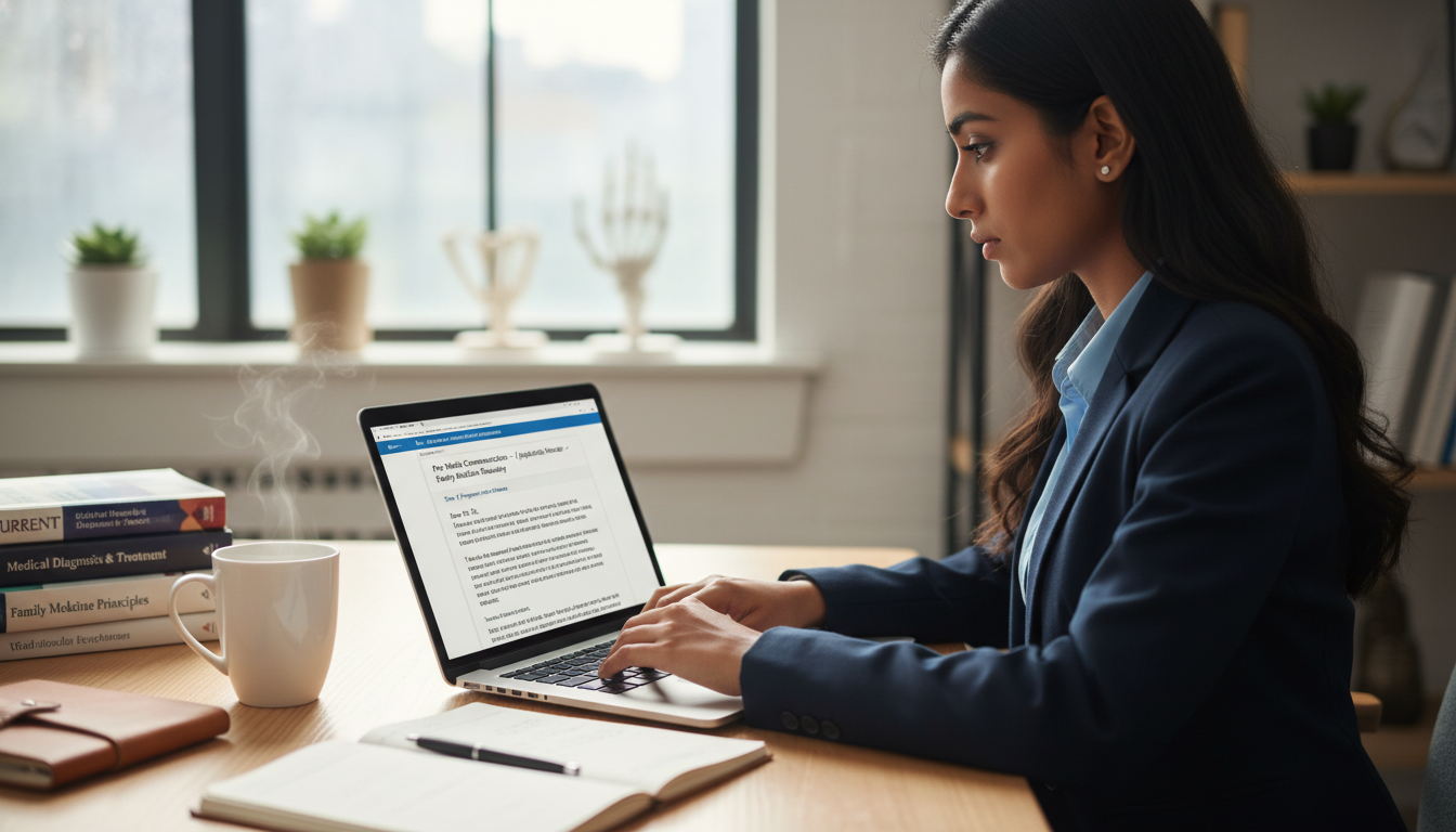 MD graduate writing a professional email to a residency program director MD graduate writing a professional email to a residency program director - MD graduate residency for Pre-Match Communication