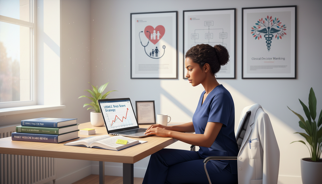 Step Score Strategy for MD Graduates in Family Medicine Residency