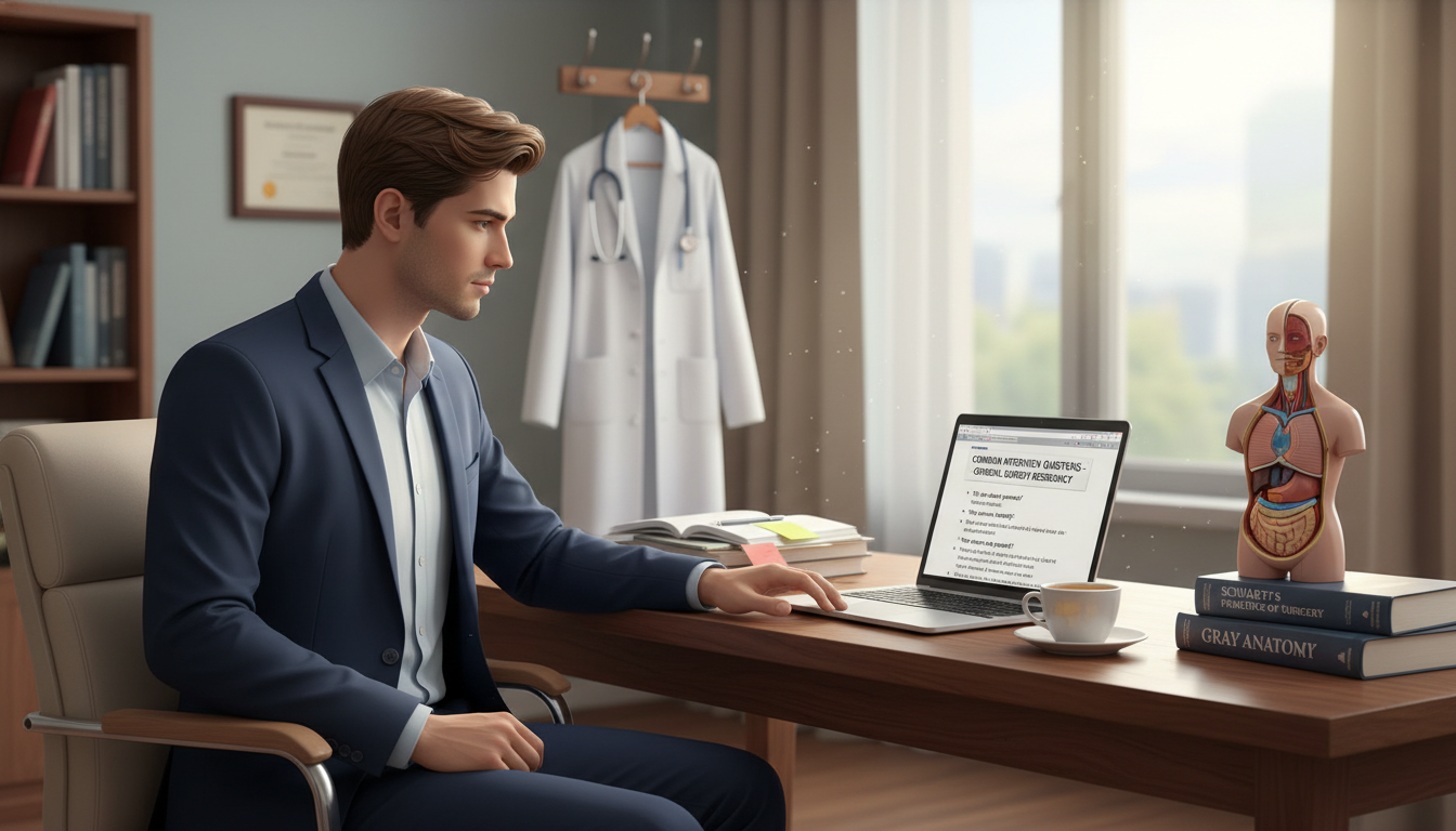 MD graduate preparing for general surgery residency interview - MD graduate residency for Common Interview Questions for MD G