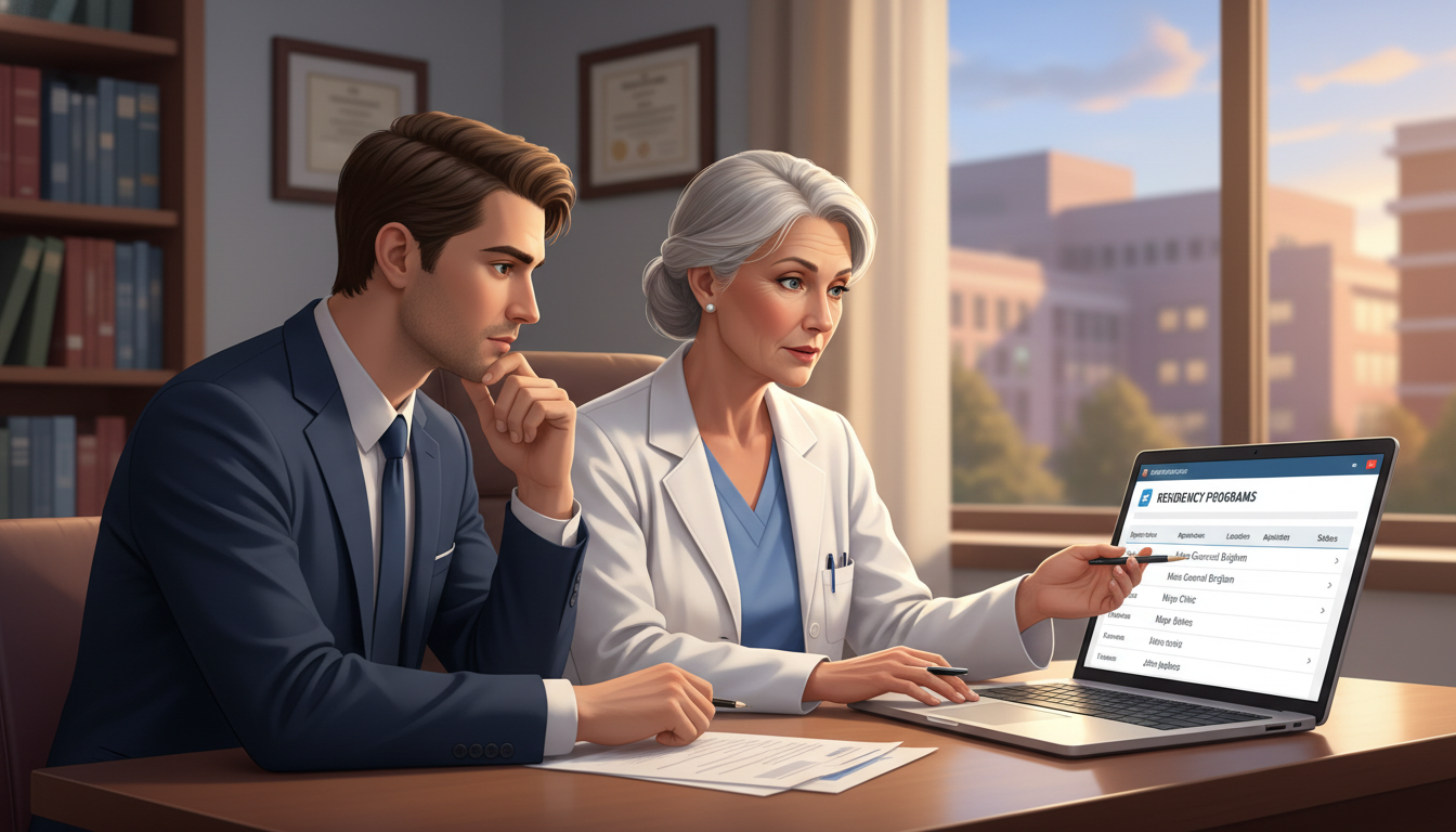 General surgery faculty mentoring an MD applicant about pre-match strategy General surgery faculty mentoring an MD applicant about pre-match strategy - MD graduate residency for Pre-Match Communicatio