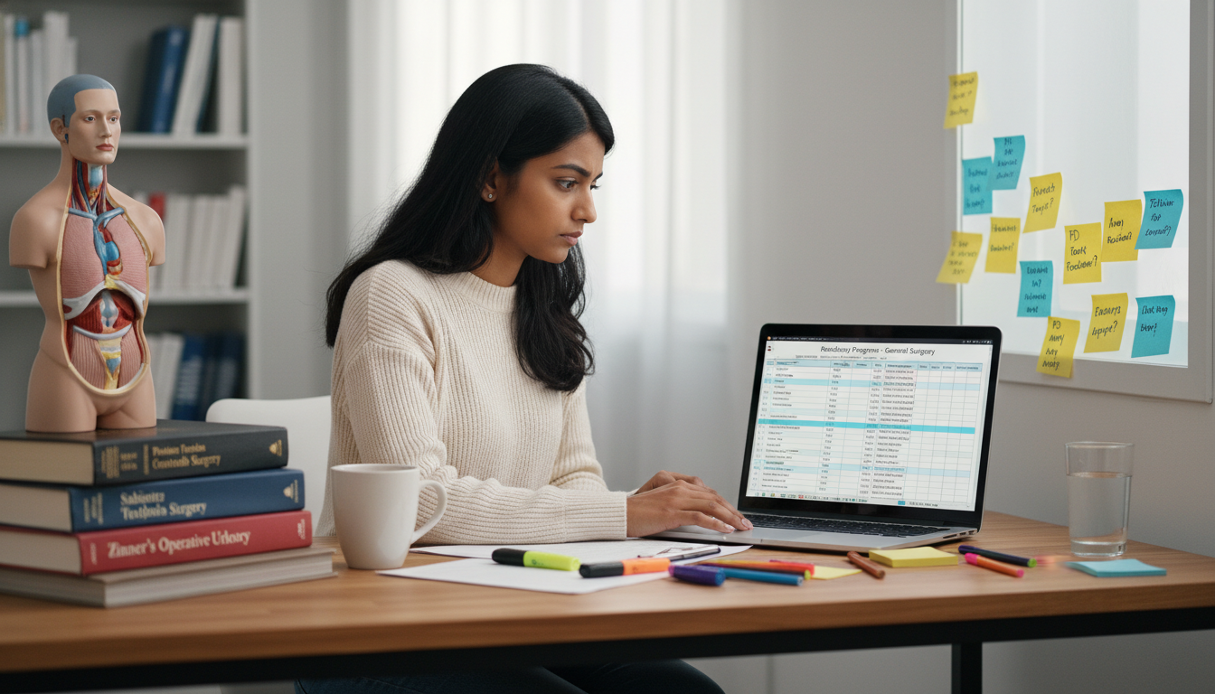 MD graduate reviewing SOAP program list for general surgery - MD graduate residency for SOAP Preparation for MD Graduate in G