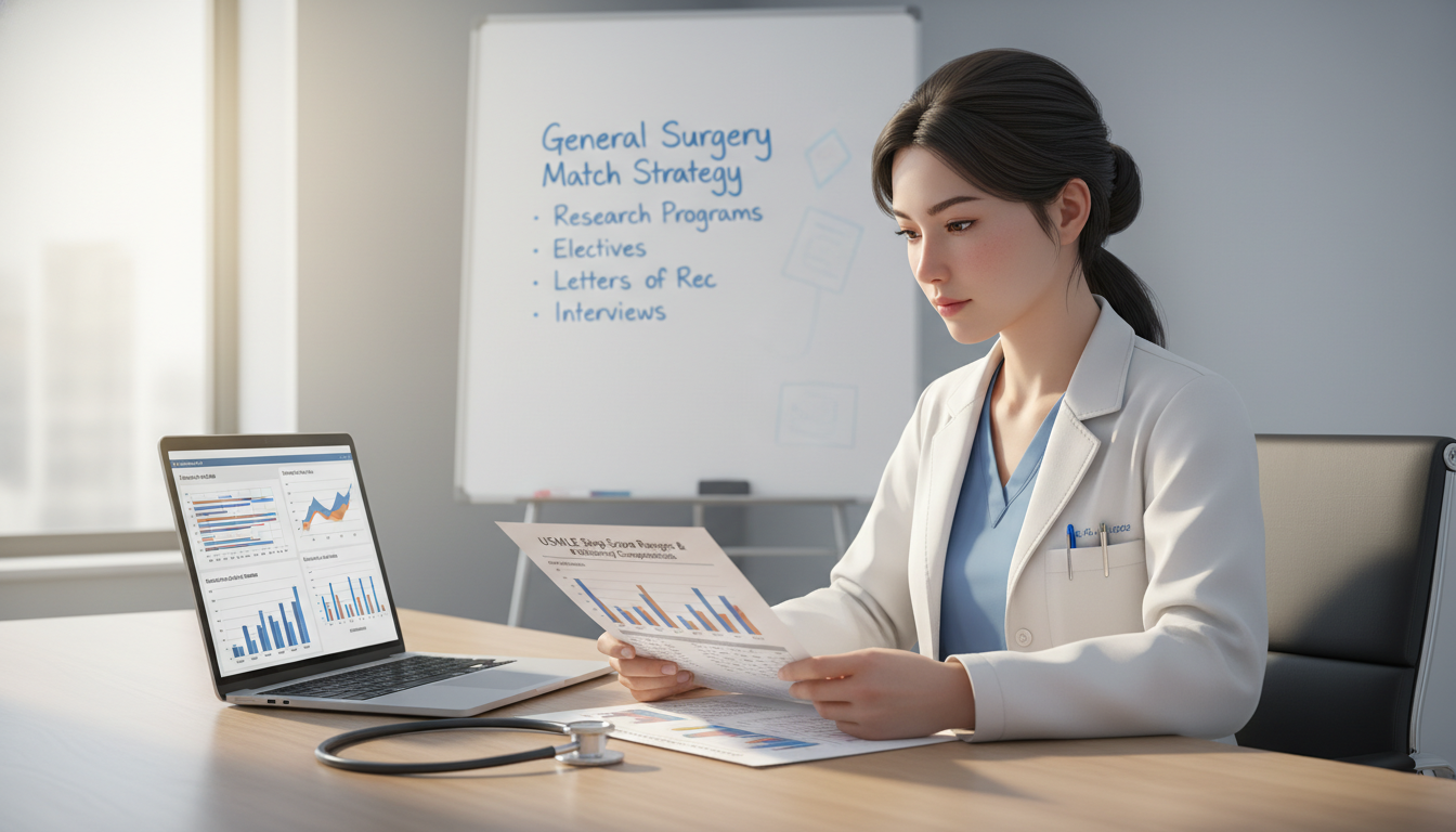 MD graduate evaluating USMLE Step score ranges for surgery residency - MD graduate residency for Step Score Strategy for MD G