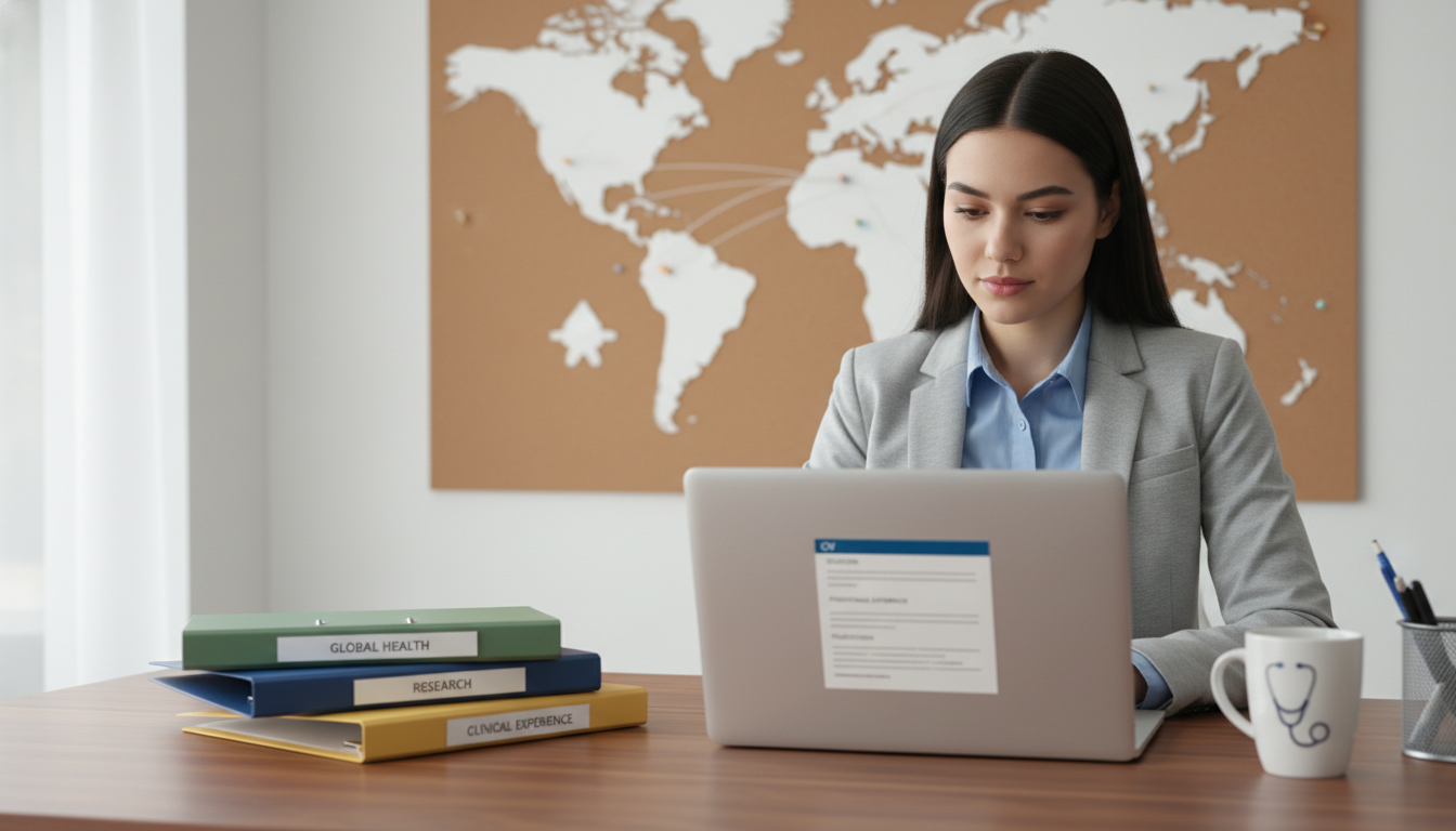 Medical graduate organizing global health and clinical experiences for residency CV Medical graduate organizing global health and clinical experiences for residency CV - MD graduate residency for CV Building f