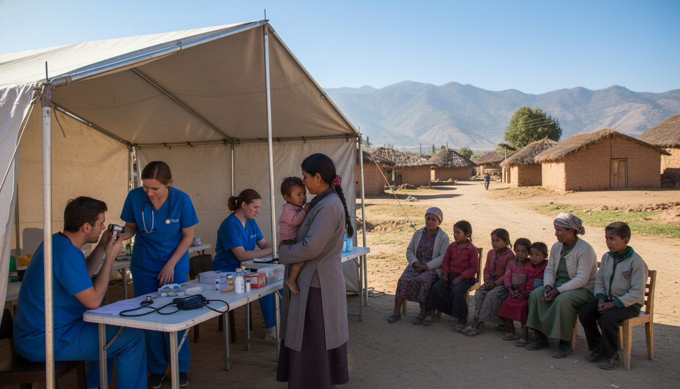 Residents participating in a global health field clinic abroad - MD graduate residency for Program Selection Strategy for MD