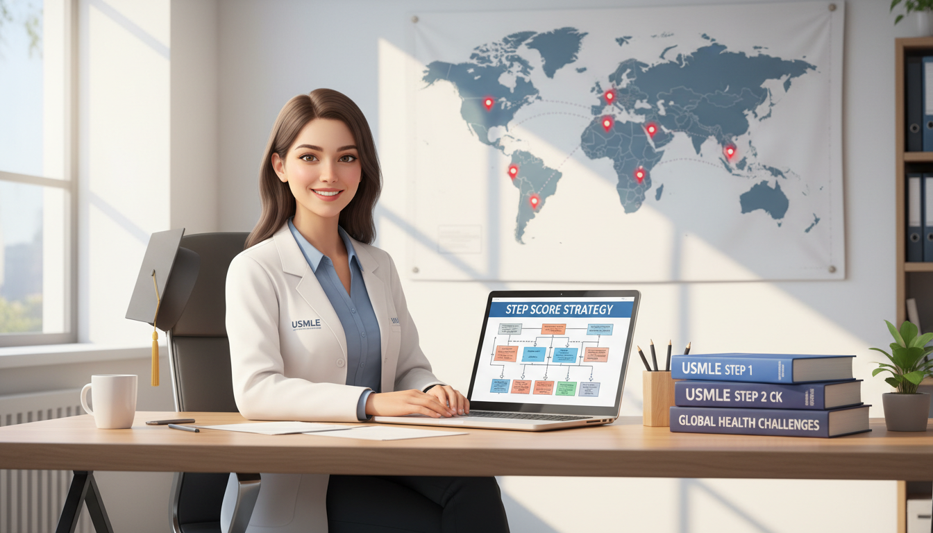 Step Score Strategies for MD Graduates Pursuing Global Health Residencies