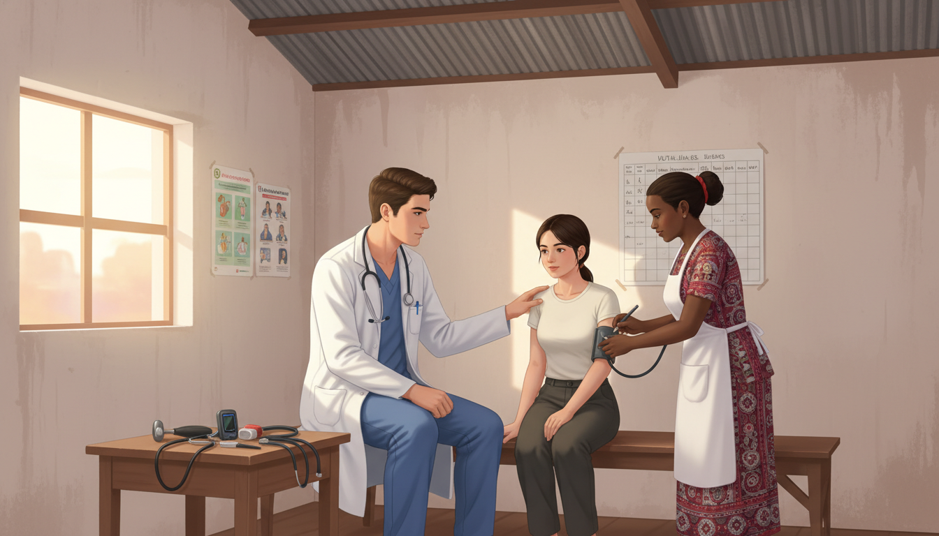 MD graduate engaging in global health clinical work - MD graduate residency for Step Score Strategy for MD Graduate in Global