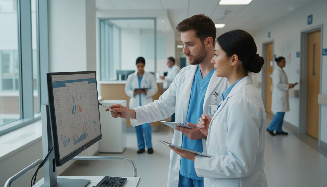 Internal medicine residents and student discussing cases Internal medicine residents and student discussing cases - MD graduate residency for Away Rotation Strategy for MD Graduate i