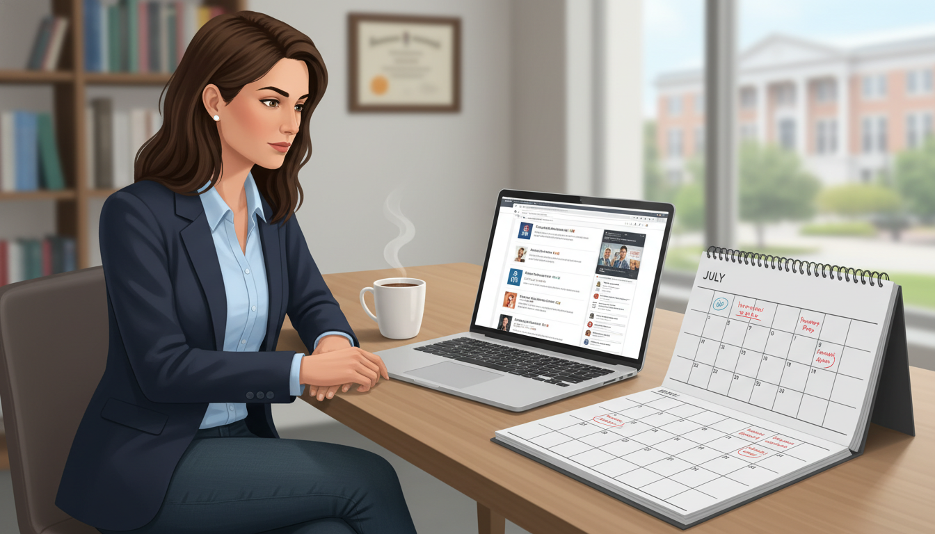 Internal medicine resident researching job opportunities on laptop Internal medicine resident researching job opportunities on laptop - MD graduate residency for Job Search Timing for MD Gradu