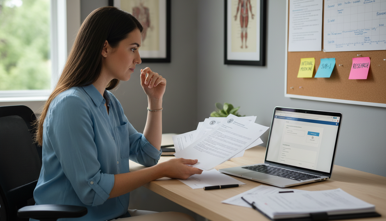 Residency applicant organizing letters of recommendation for internal medicine Residency applicant organizing letters of recommendation for internal medicine - MD graduate residency for Letters of Recomme