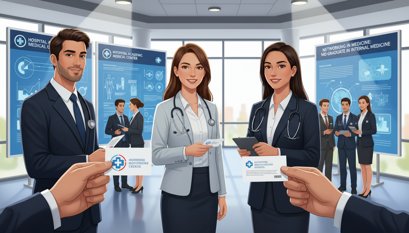 Essential Networking Guide for MD Graduates in Internal Medicine Residency