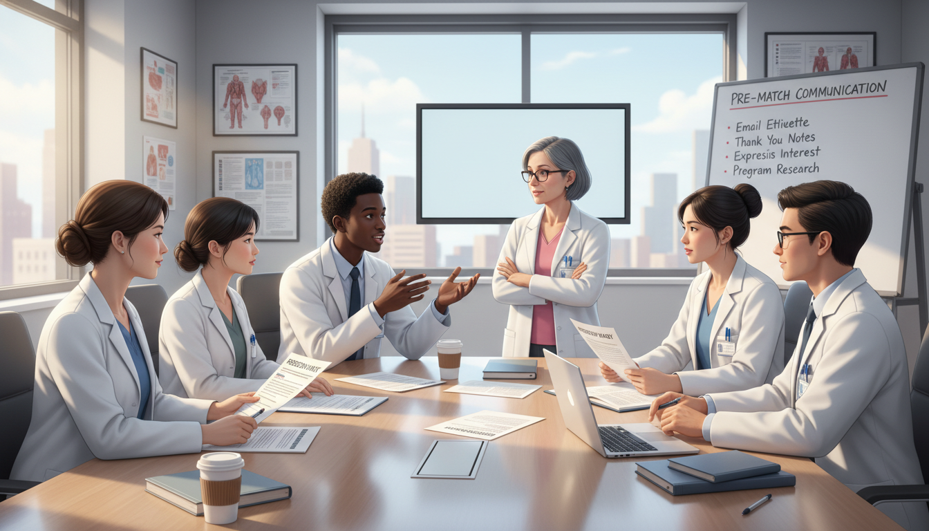 Mastering Pre-Match Communication for Internal Medicine Residency Success