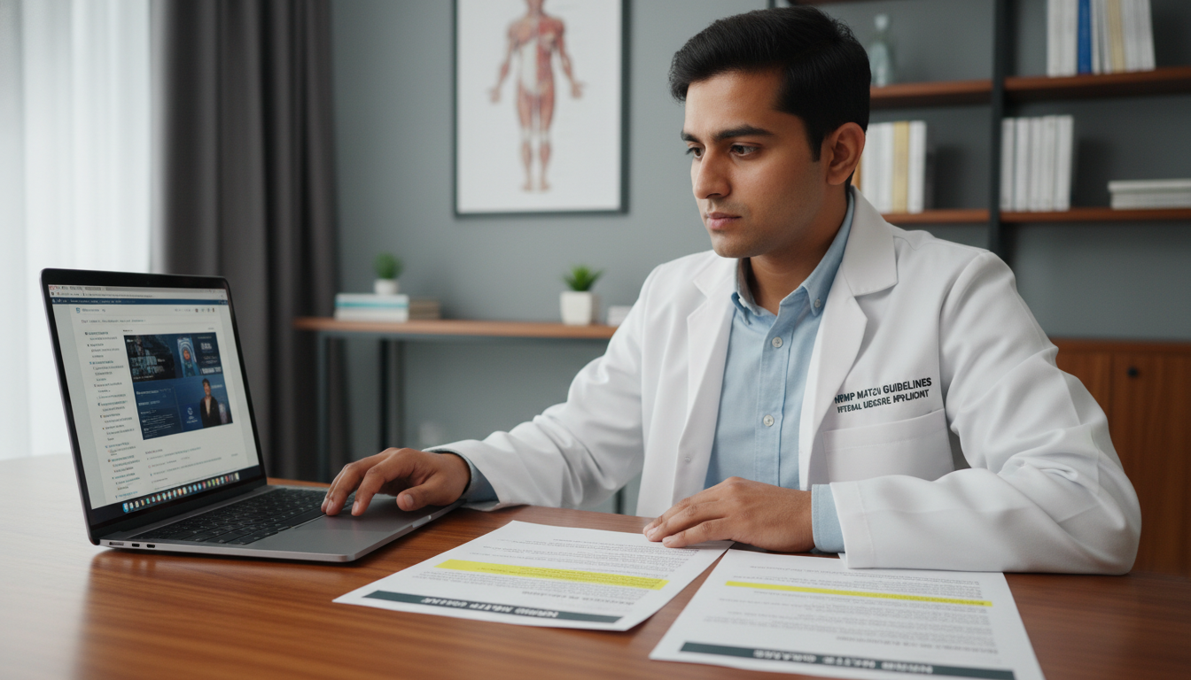 Internal medicine residency applicant reviewing NRMP rules Internal medicine residency applicant reviewing NRMP rules - MD graduate residency for Pre-Match Communication for MD Graduat