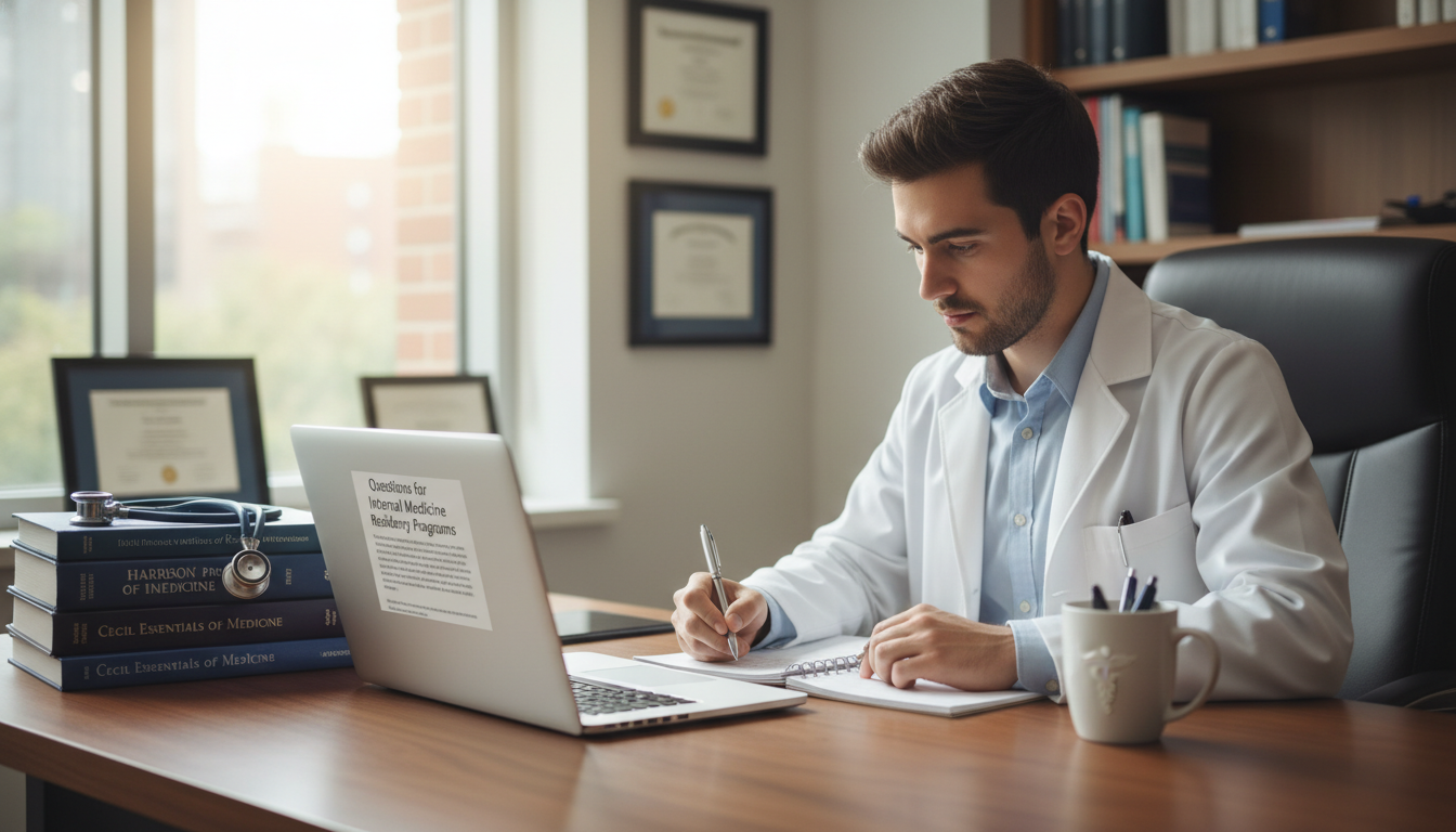 MD graduate preparing residency interview questions for internal medicine MD graduate preparing residency interview questions for internal medicine - MD graduate residency for Questions to Ask Progra