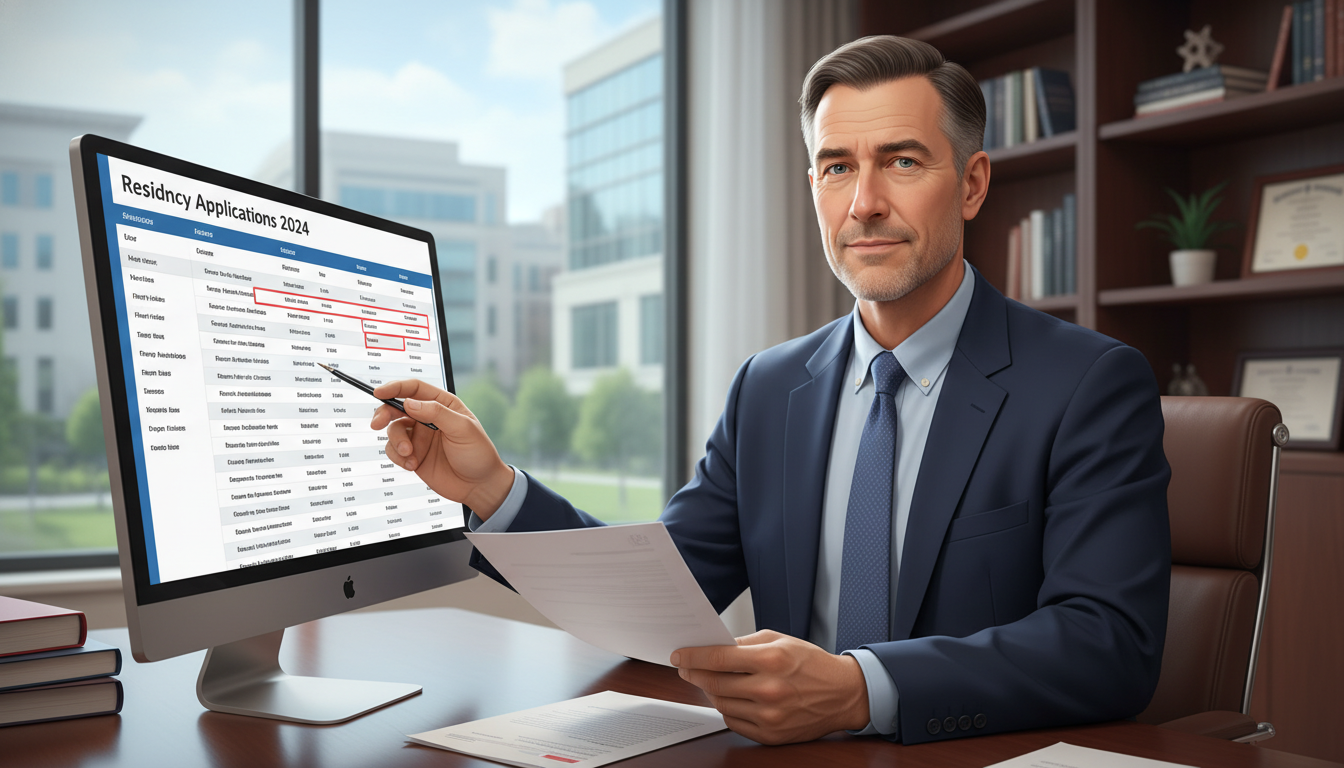 Internal medicine program director reviewing residency applications Internal medicine program director reviewing residency applications - MD graduate residency for Addressing Red Flags for MD G