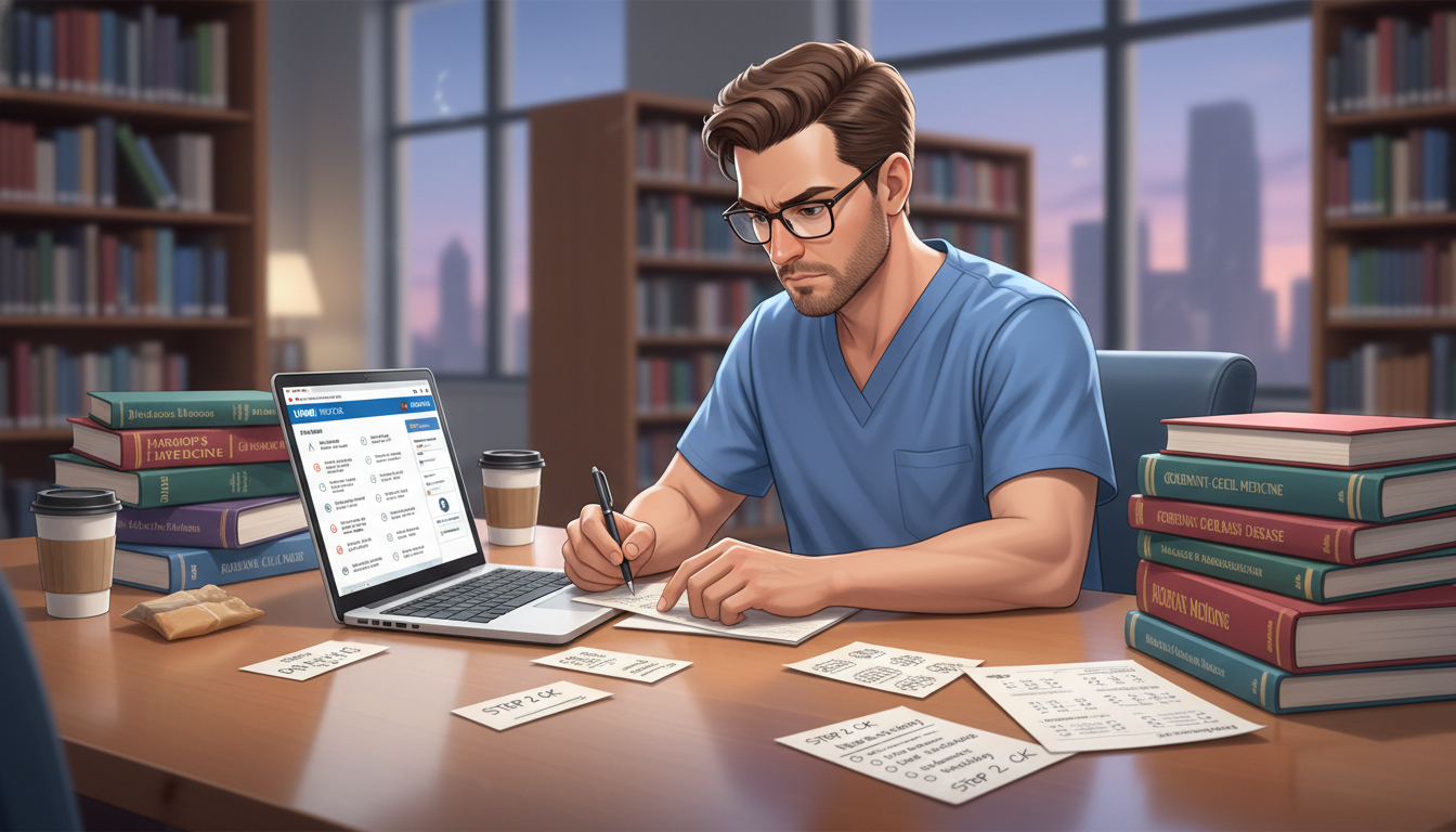 Resident preparing for Step 2 CK with internal medicine resources - MD graduate residency for Step Score Strategy for MD Grad