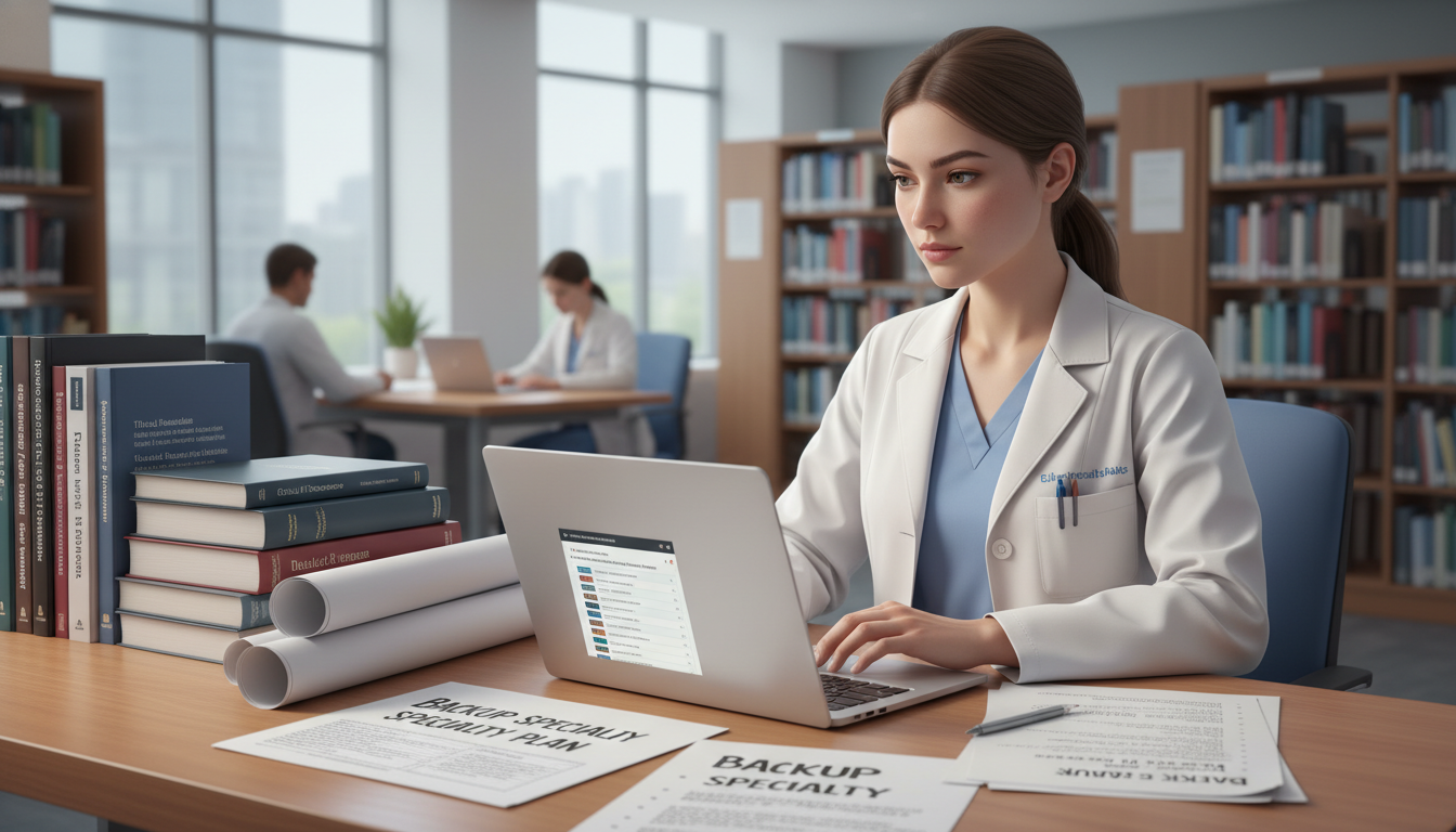 Backup Specialty Planning for MD Graduates in Interventional Radiology