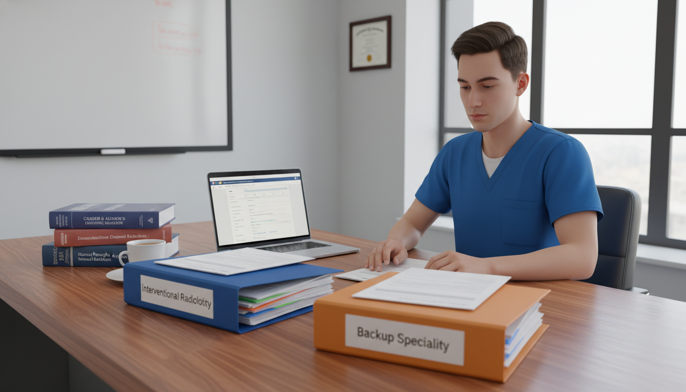 MD graduate organizing dual residency applications for IR and backup specialty MD graduate organizing dual residency applications for IR and backup specialty - MD graduate residency for Backup Specialty P