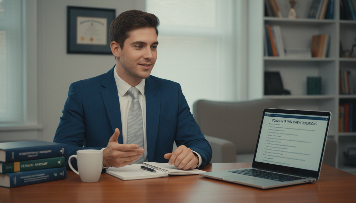 Resident physician practicing behavioral interview responses - MD graduate residency for Common Interview Questions for MD Gr