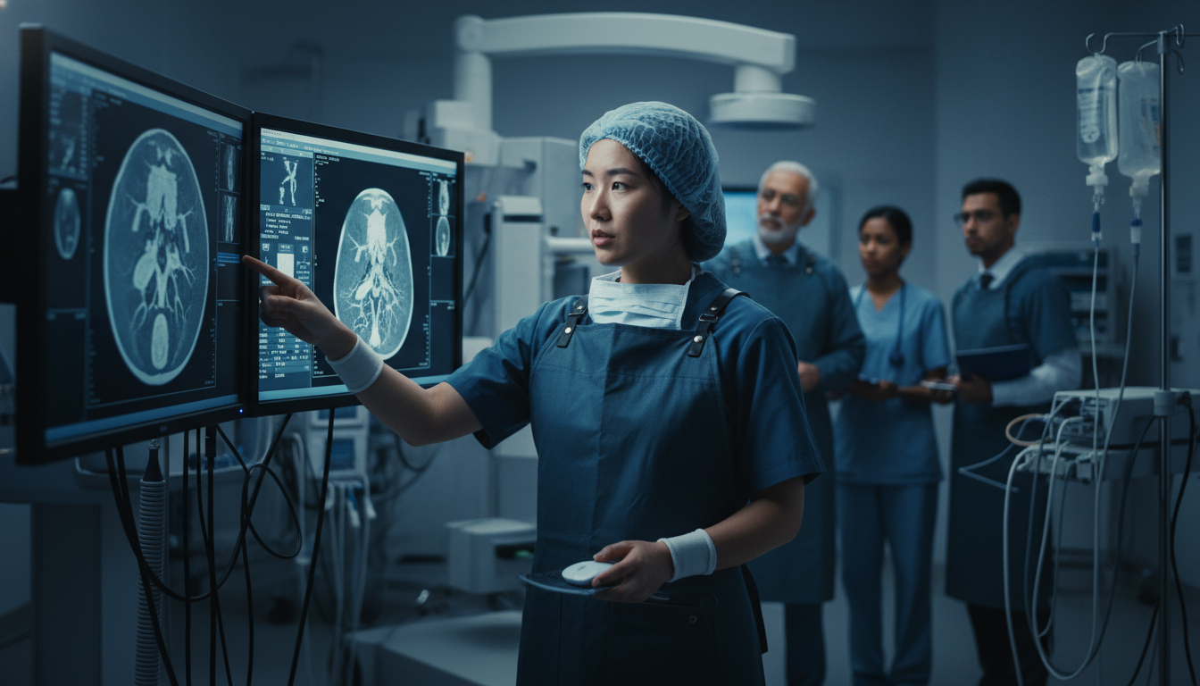 Interventional Radiology Resident in Angio Suite Interventional Radiology Resident in Angio Suite - MD graduate residency for Questions to Ask Programs for MD Graduate in Int