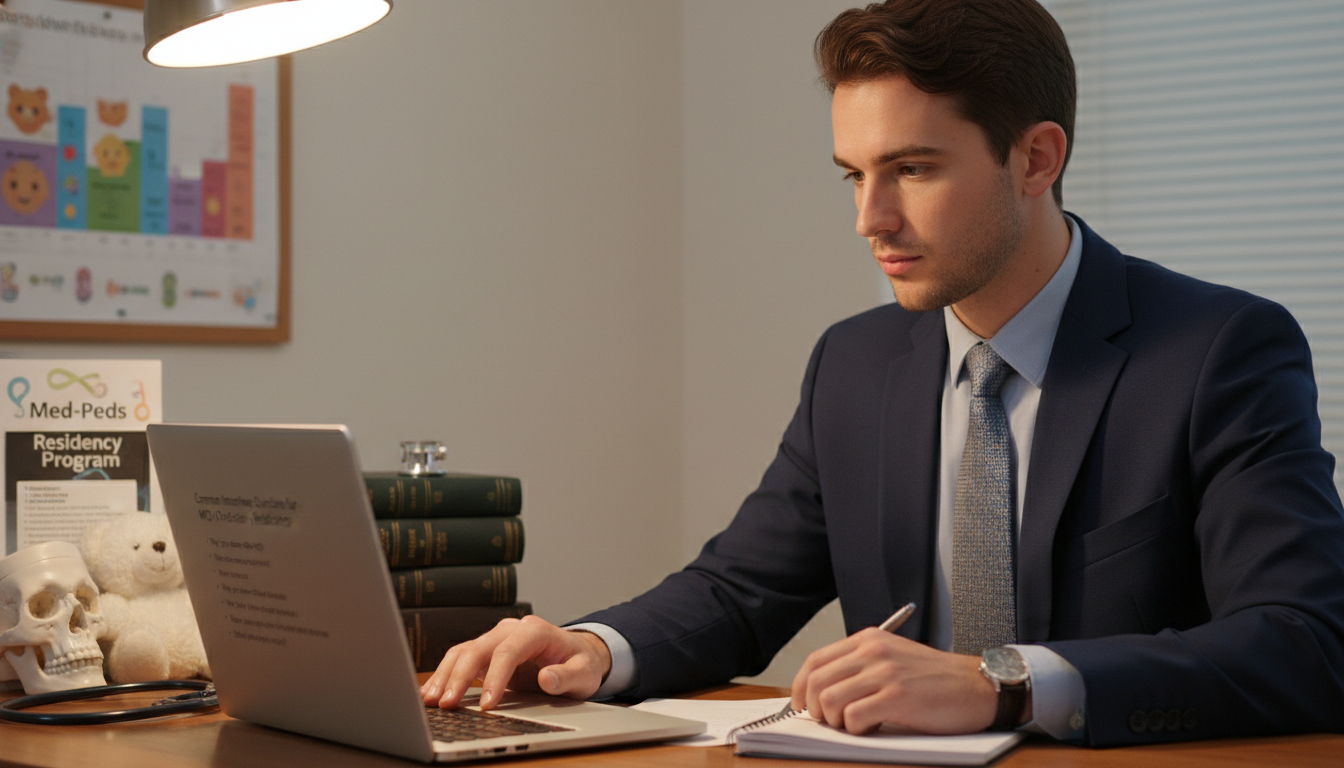 MD graduate preparing for a medicine-pediatrics residency interview - MD graduate residency for Common Interview Questions fo