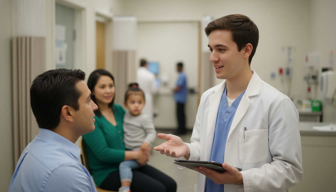 Medicine-Pediatrics residents in continuity clinic with adult and pediatric patients Medicine-Pediatrics residents in continuity clinic with adult and pediatric patients - MD graduate residency for Low Step Sco