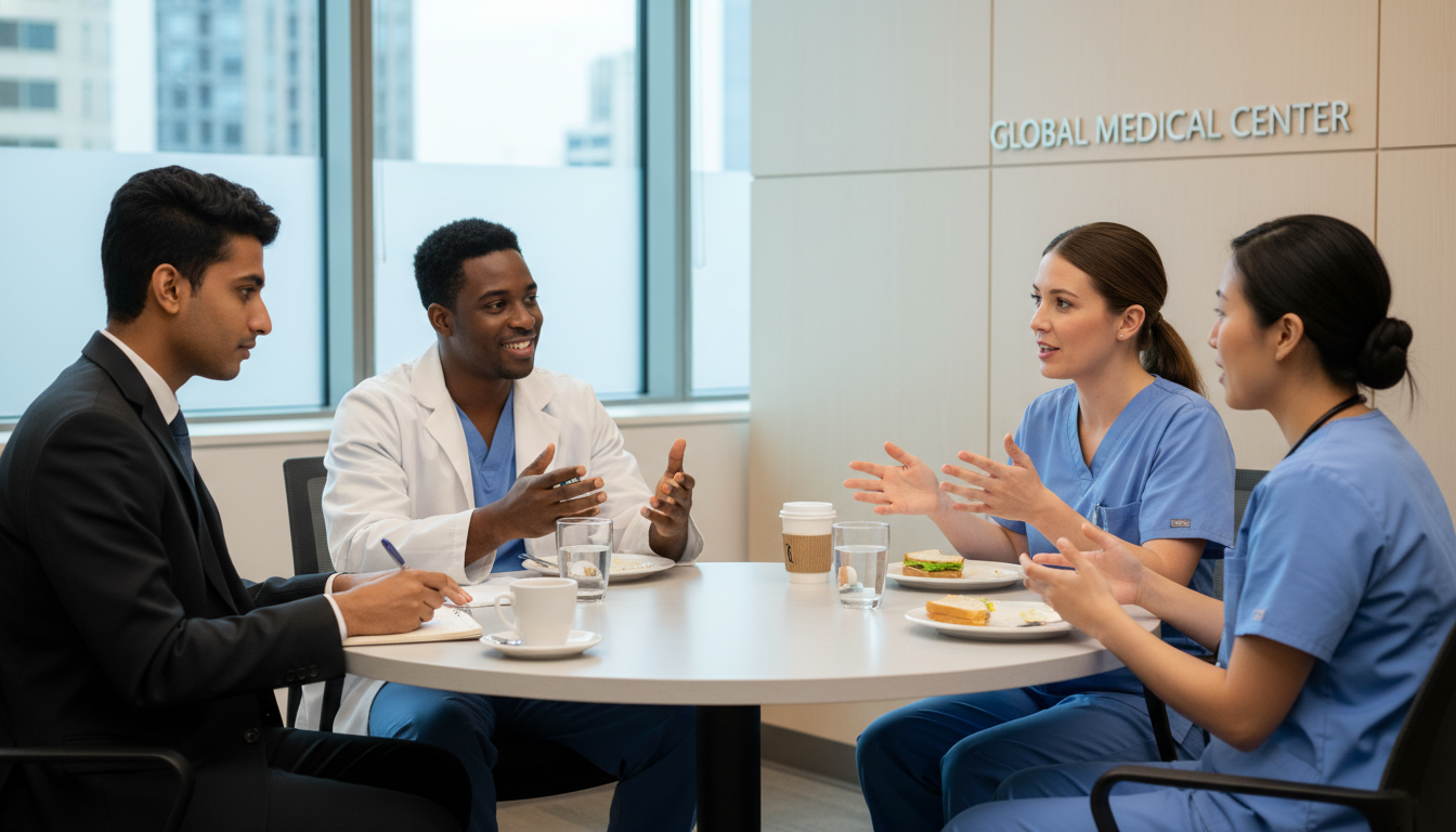 Residency interview conversation between applicant and residents Residency interview conversation between applicant and residents - MD graduate residency for Identifying Malignant Programs f