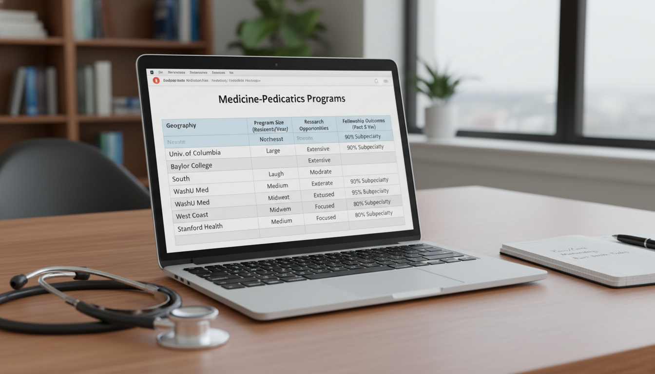 MD graduate creating a Med-Peds residency comparison spreadsheet MD graduate creating a Med-Peds residency comparison spreadsheet - MD graduate residency for How to Research Programs for MD