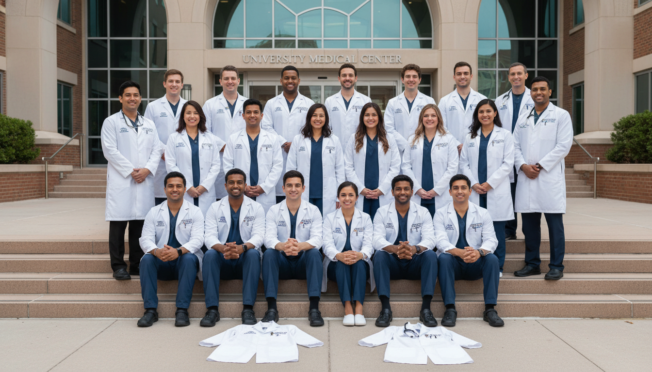 Medicine-Pediatrics resident class photo with visible gaps Medicine-Pediatrics resident class photo with visible gaps - MD graduate residency for Resident Turnover Warning Signs for MD