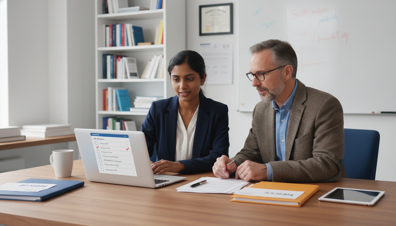 MD graduate discussing SOAP strategy with faculty advisor - MD graduate residency for SOAP Preparation for MD Graduate in Med