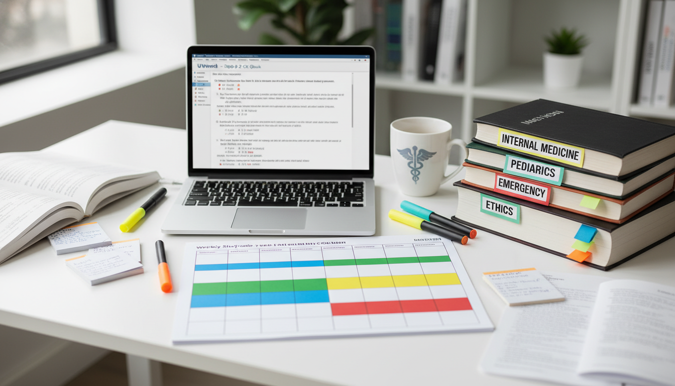 Medicine and pediatrics integrated Step 2 CK study plan - MD graduate residency for USMLE Step 2 CK Preparation for MD Gradua