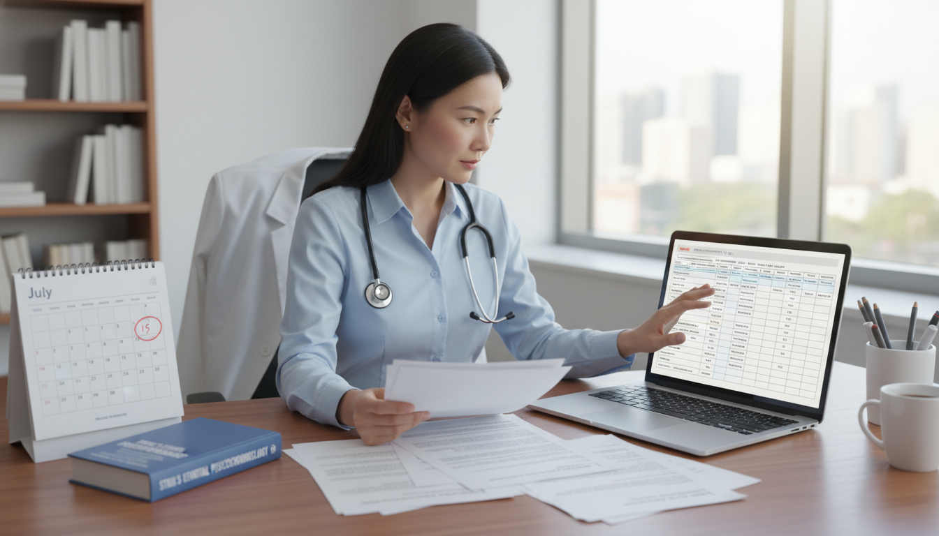 Medicine-psychiatry attending physician evaluating job offers - MD graduate residency for Job Search Timing for MD Graduate i