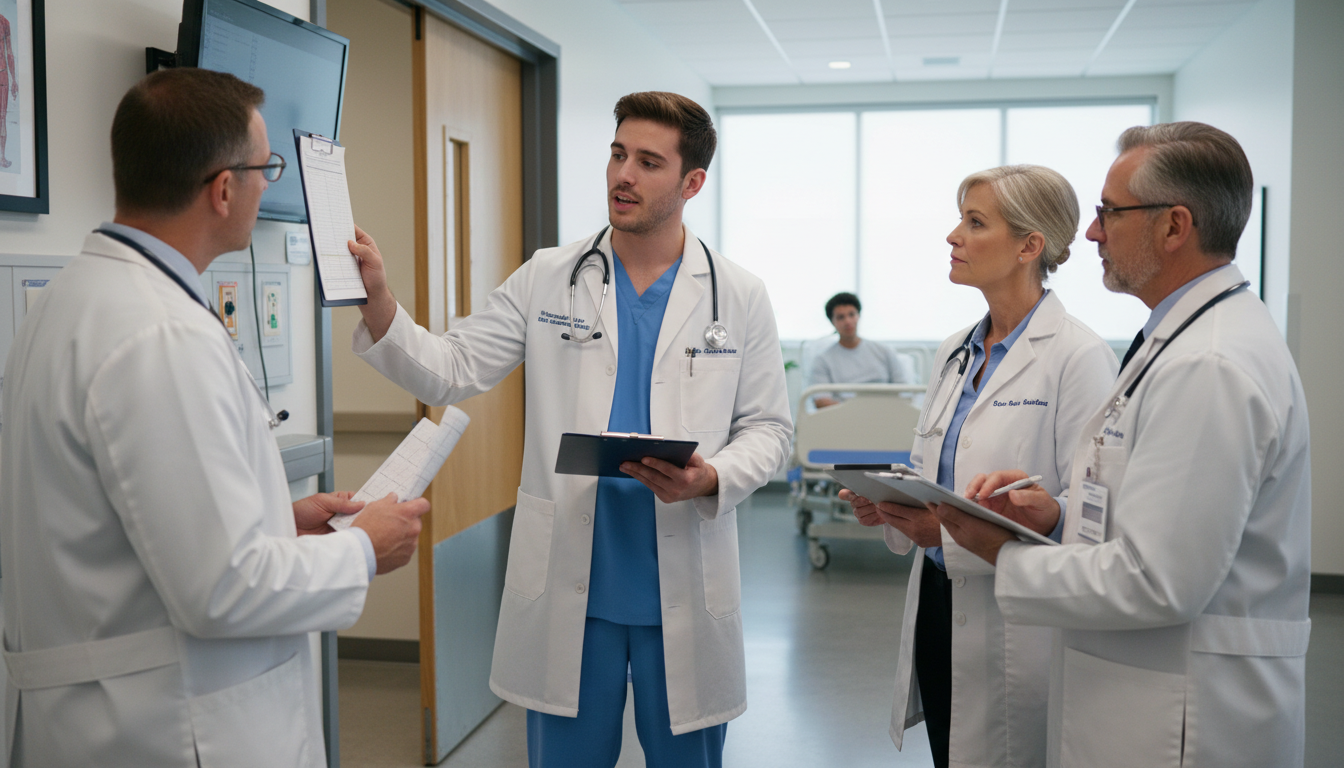 Medicine-Psychiatry Resident During Inpatient Rounds Medicine-Psychiatry Resident During Inpatient Rounds - MD graduate residency for Letters of Recommendation for MD Graduate in