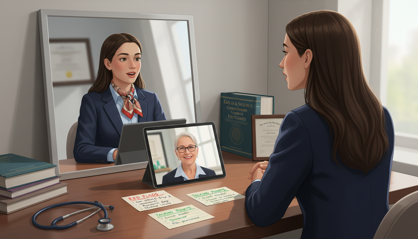 MD graduate preparing for medicine-psychiatry residency interview MD graduate preparing for medicine-psychiatry residency interview - MD graduate residency for Addressing Red Flags for MD Gra