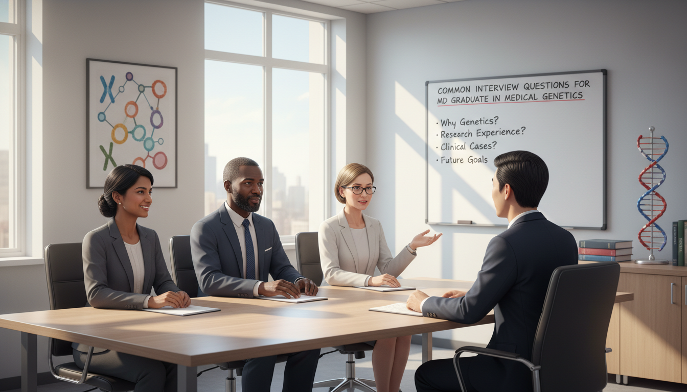 Essential Interview Questions for MD Graduates in Medical Genetics Residency