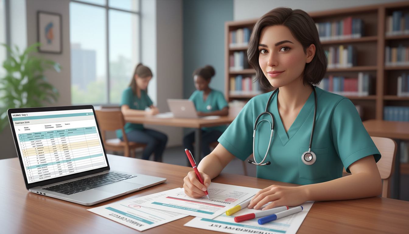 MD graduate reviewing USMLE score data and planning improvement - MD graduate residency for Low Step Score Strategies for MD