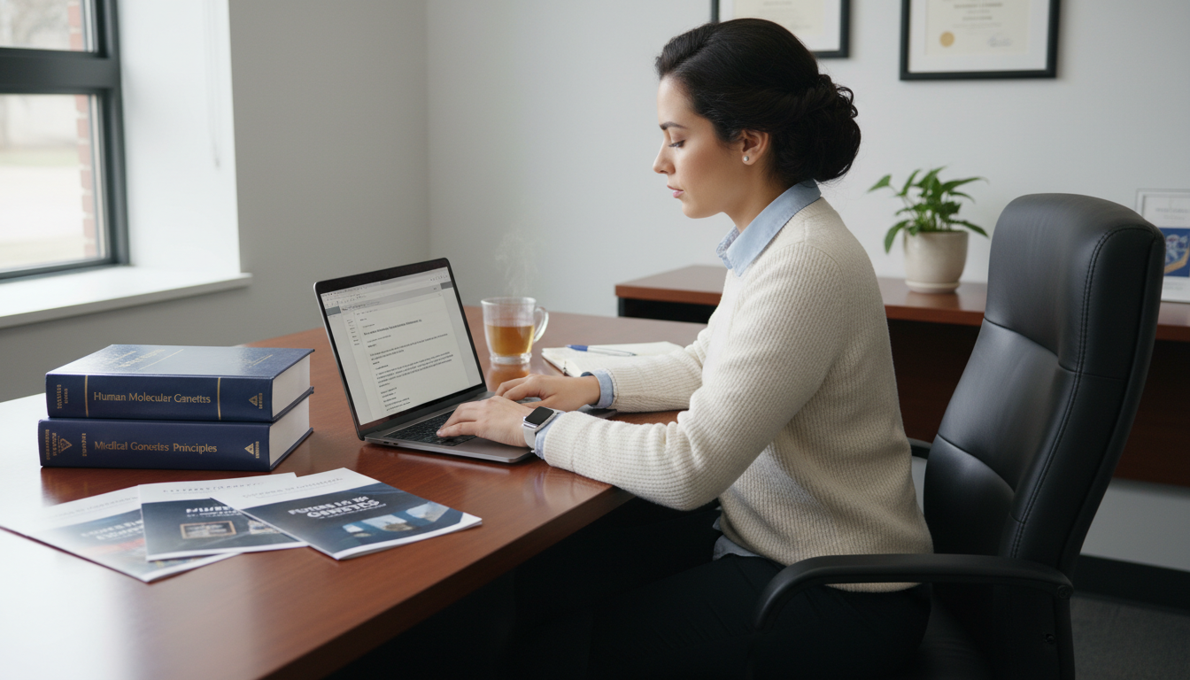 Medical genetics residency applicant composing professional email to program director Medical genetics residency applicant composing professional email to program director - MD graduate residency for Pre-Match C