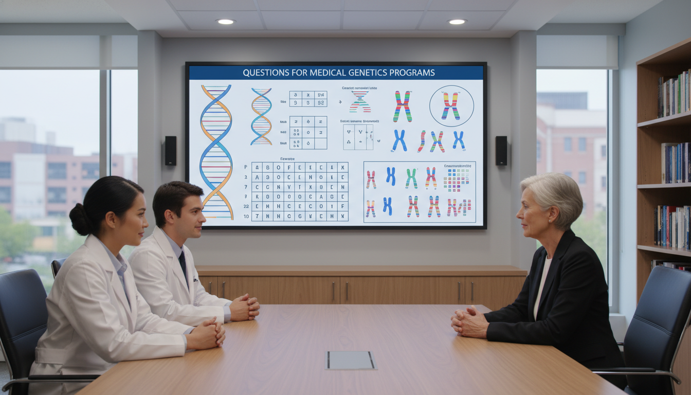 Essential Questions for MD Graduates Navigating Medical Genetics Residency