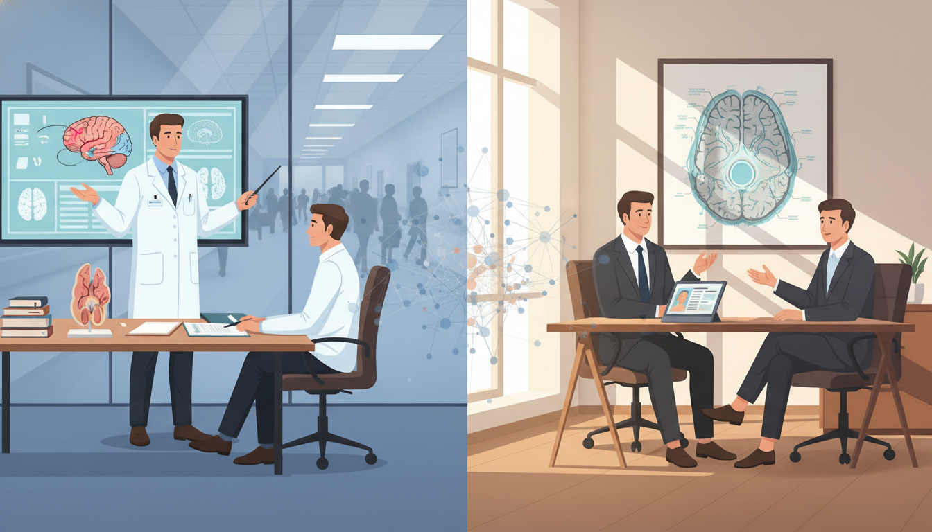 Choosing Between Academic and Private Practice in Neurology Residency